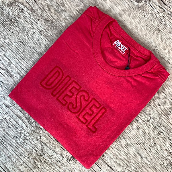 Camiseta Diesel Vermelho REF. A-3568