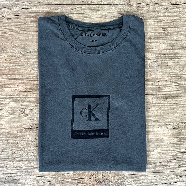 Camiseta Calvin Klein Cinza    REF. 4161