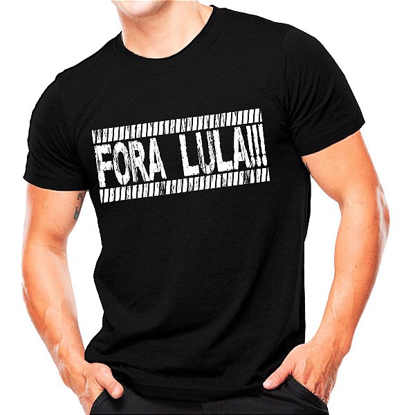 Camiseta Fora Lula