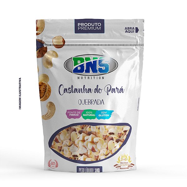 CASTANHA DO PARÁ QUEBRADA - BNS NUTRITION