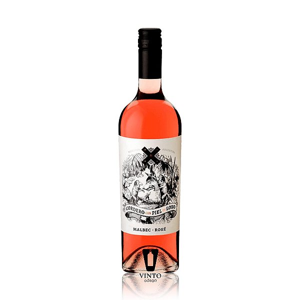 Vinho Cordero con Piel de Lobo Malbec Rosé 750ml