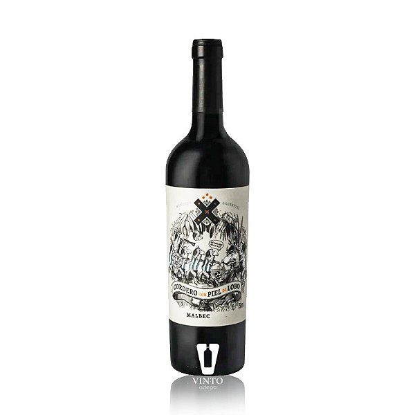 Vinho Cordero con Piel de Lobo Malbec 750ml