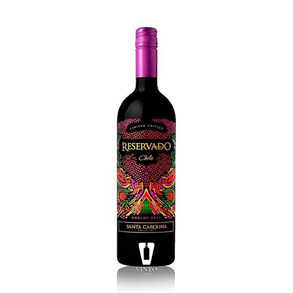 Vinho Reservado Santa Carolina Merlot 750ml