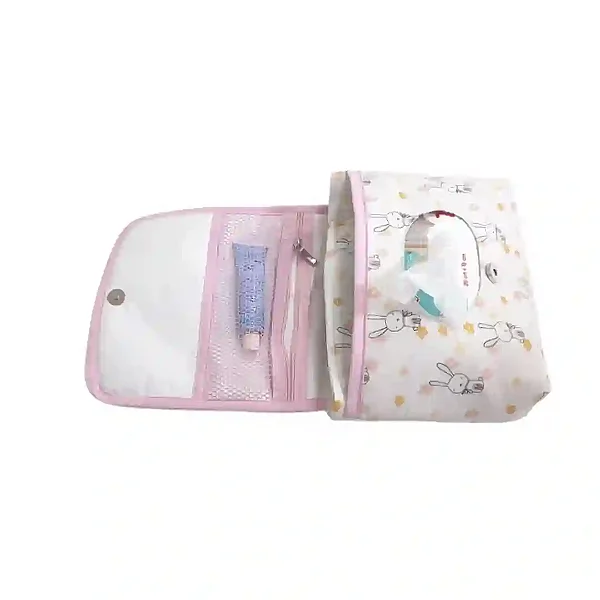 Porta Fraldas Coelhinha Fofura com Alça