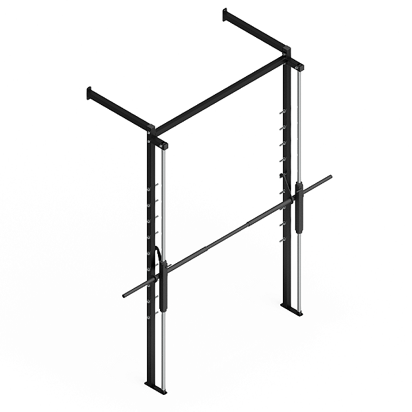 BARRA GUIADA SMITH DE PAREDE - AGACHAMENTO HOME