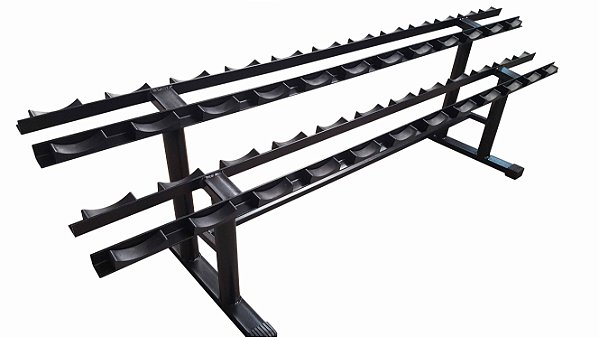SUPORTE PARA DUMBELLS 12 PARES PROFISSIONAL