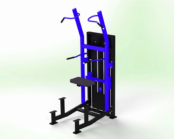 MÁQUINA GRAVITON COM PARALELAS PROFISSIONAL