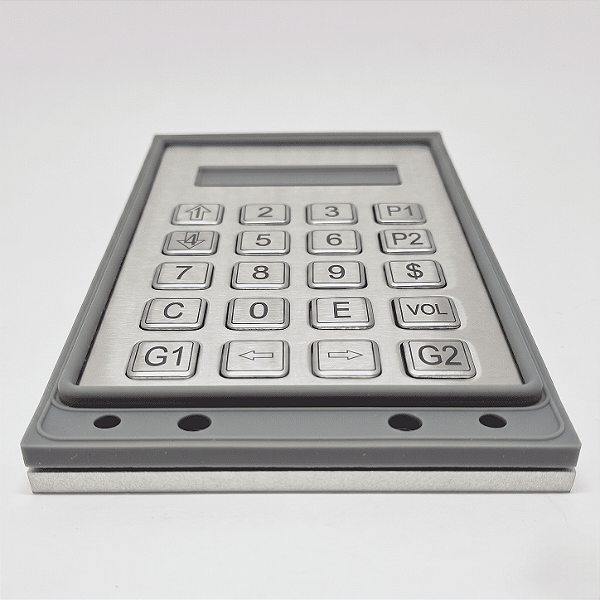 TECLADO DE ACO INOX GERENCIAL