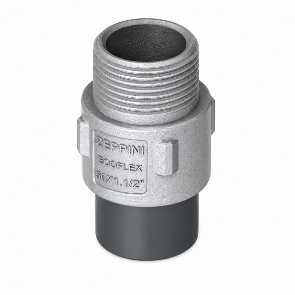 TERMINAL ELETRO 110 X 4" BSPT MACHO RETO LONGO FUEL FLEX ONE