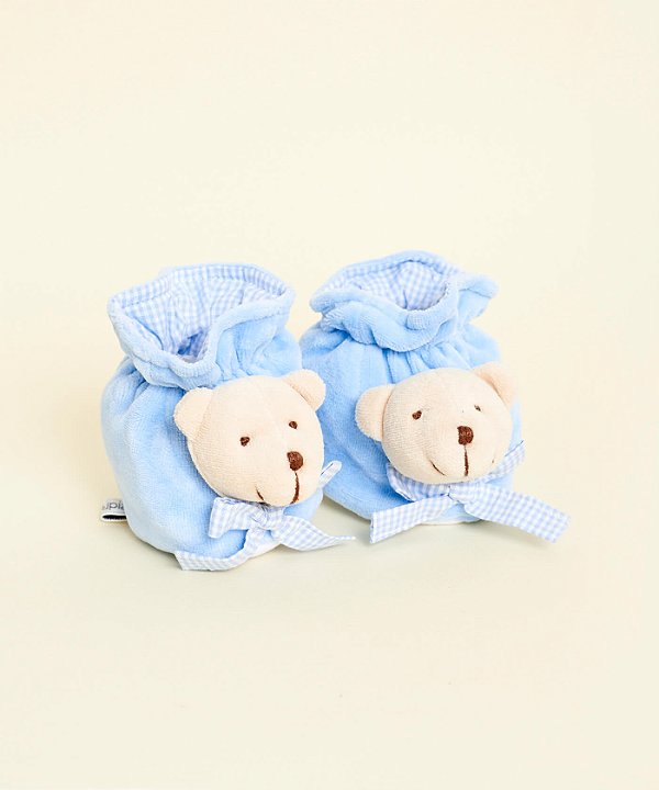 PANTUFA INFANTIL DE URSO