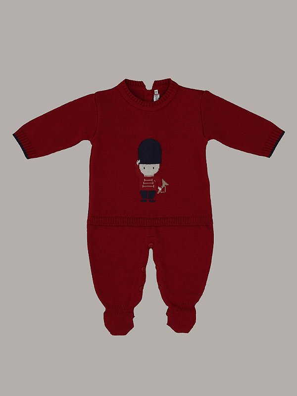 MACACÃO INFANTIL SOLDADINHO