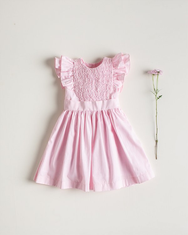 Vestido peito pérola com faixa