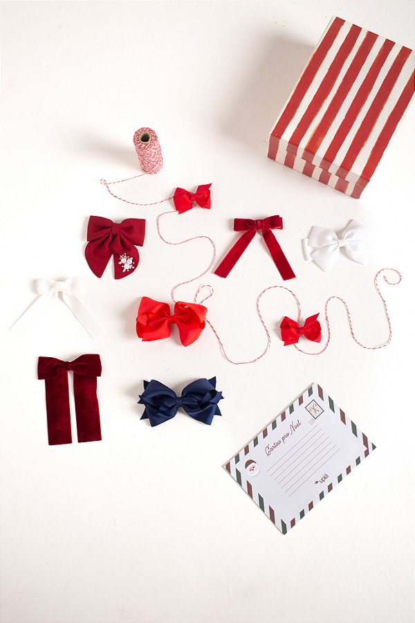 Laço infantil com pontas