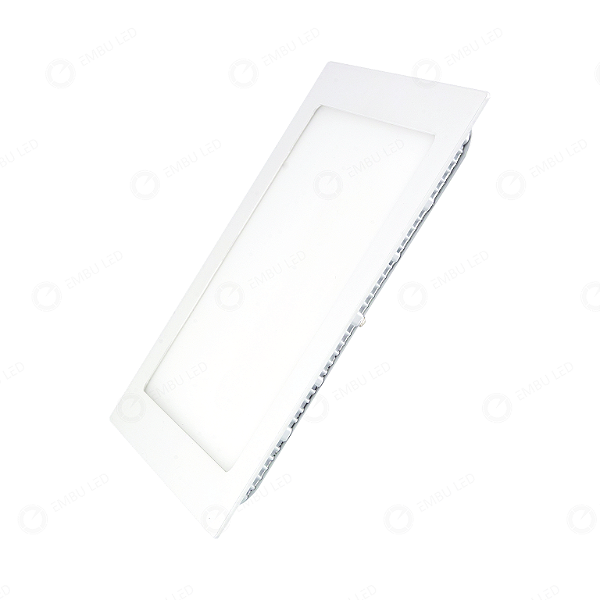 PAINEL DE EMBUTIR LED QUADRADO 18W - BRANCO NEUTRO