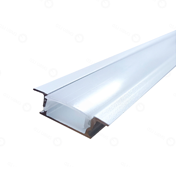 PERFIL ALUMINIO 3 METROS BRANCO EMBUTIR 23,6 X 7