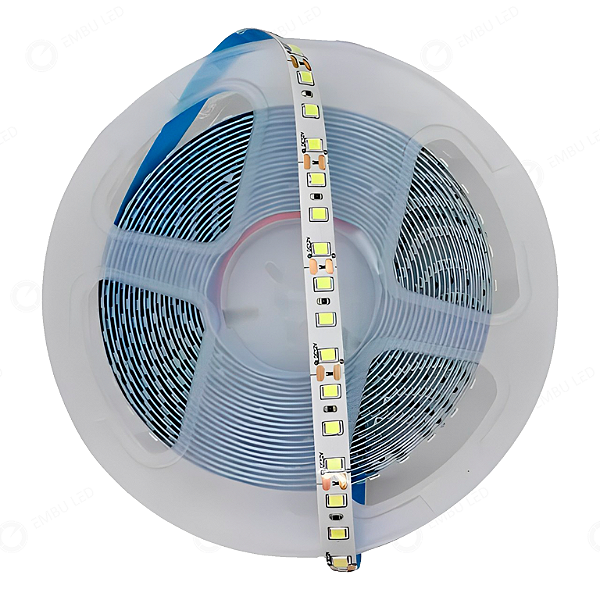 FITA LED 12V SMD2835 240LEDs 5M 15w/m 10MM- BRANCO QUENTE