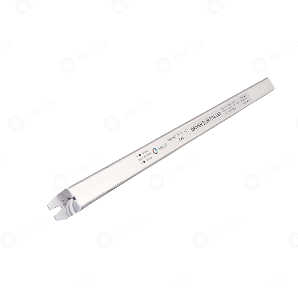 FONTE DRIVER SLIM PARA FITA LED - 24V - 72W - 3A