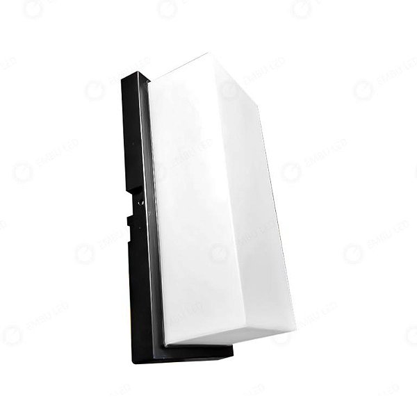ARANDELA RETANGULAR GELO IP54 - BRANCO FRIO