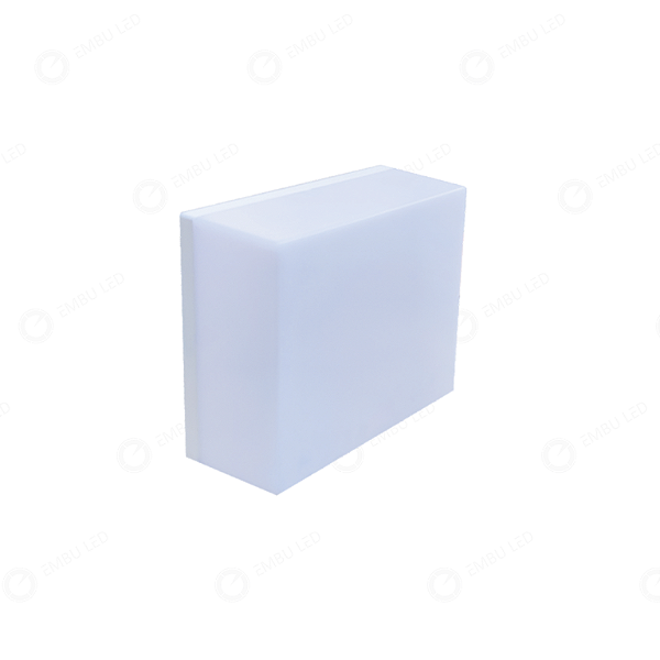 ARANDELA CUBO DE GELO IP65 6W 3000K ABS