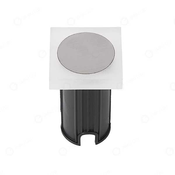 BALIZADOR DE SOLO EMBUTIR LED QUADRADO IP67 - VERDE