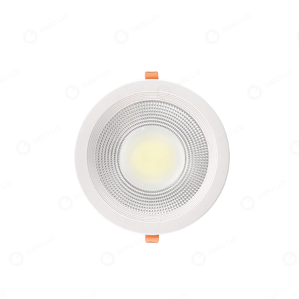 LUMINÁRIA DOWNLIGHT COB DE EMBUTIR - 20W - BRANCO FRIO