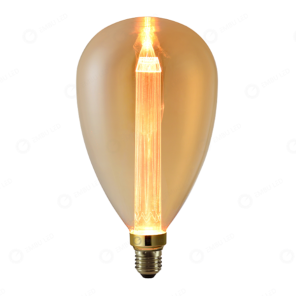 LÂMPADA LED FILAMENTO GUIDE GOTA E27 - 3W - ÂMBAR