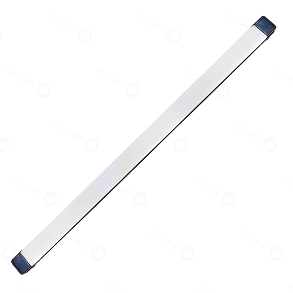 LUMINÁRIA LINEAR DE SOBREPOR LED SLIM PREMIUM - PRETO - 54W - BRANCO FRIO - 7,5X120CM