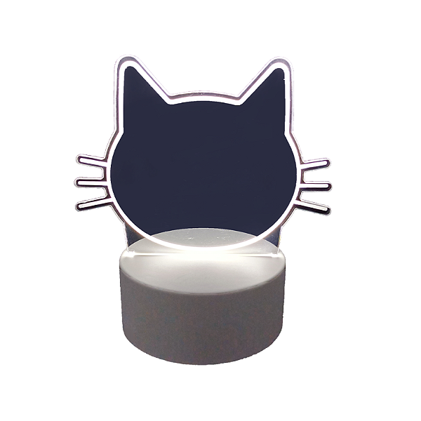 LUMINÁRIA 3D PARA ESCREVER GATO COM CANETA 3K/4K/6,5K