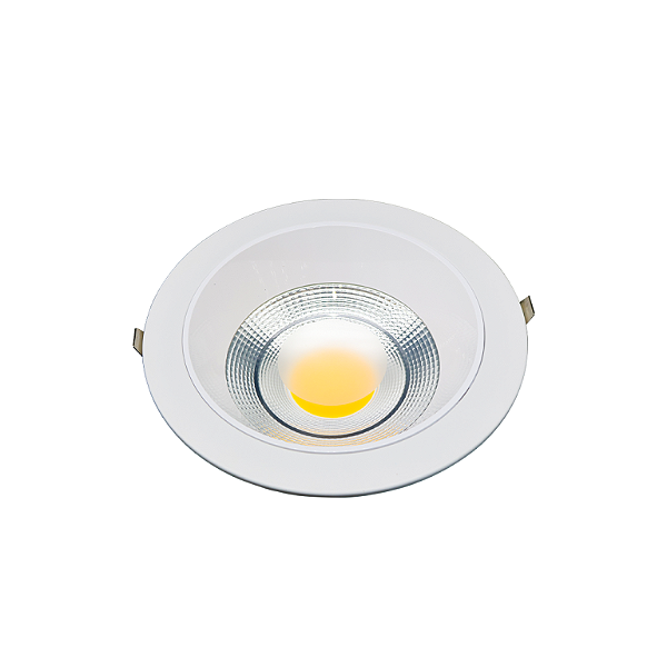 DOWNLIGHT COB EMBUTIR ANTIOFUSCANTE BRANCO 22W ALUMINIO - BRANCO FRIO