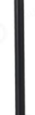 TUBO EXTENSOR PARA LUMINÁRIA DE CHÃO PRETO 25CM