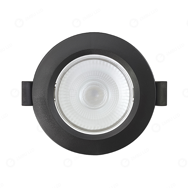 SPOT MR16 REDONDO BRANCO NEUTRO 7W - PRETO