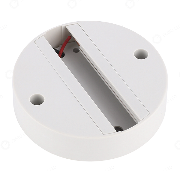MINI TRILHO ELETRIFICADO REDONDO BRANCO