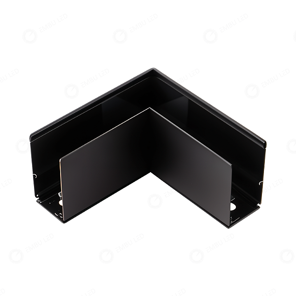 EMENDA PARA TRILHO MAGNETICO SOBREPOR TETO TETO " L "