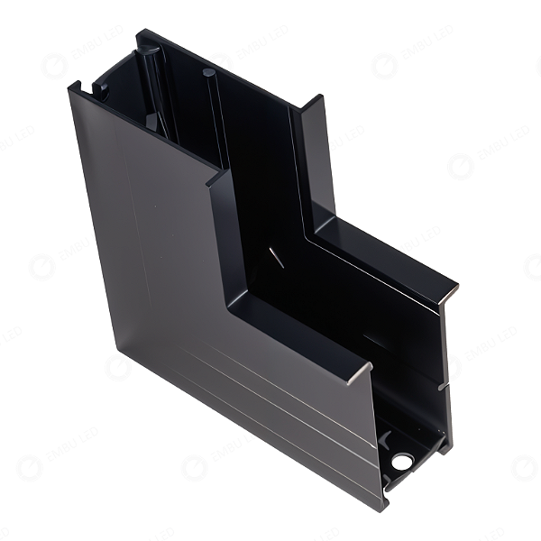 EMENDA PARA TRILHO MAGNETICO EMBUTIR TETO PAREDE "L"