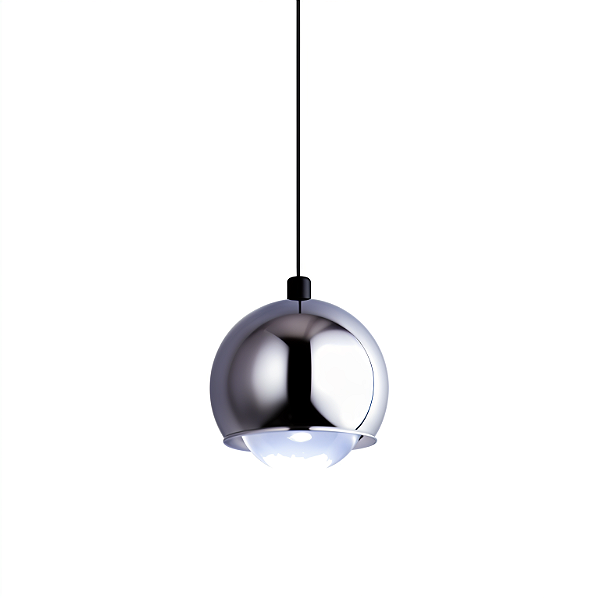 PENDENTE GLOBO MAGNETRA CROMADO 10W - BRANCO QUENTE