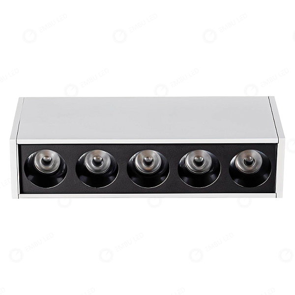 SPOT LED SOBREPOR TRIAD BRANCO 5X2W - BRANCO NEUTRO