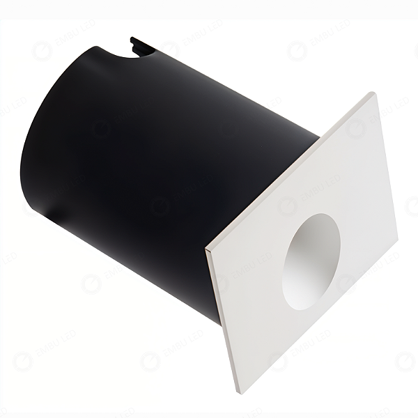 BALIZADOR SOLO E PAREDE BRANCO 2W QUADRADO