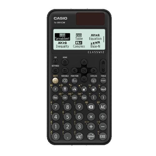 Calculadora cientifica fx-991lacw-w4-dt - preto - casio