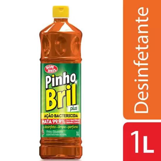 Desinfetante Pinho Bril silvestre 1 litro - Bombril