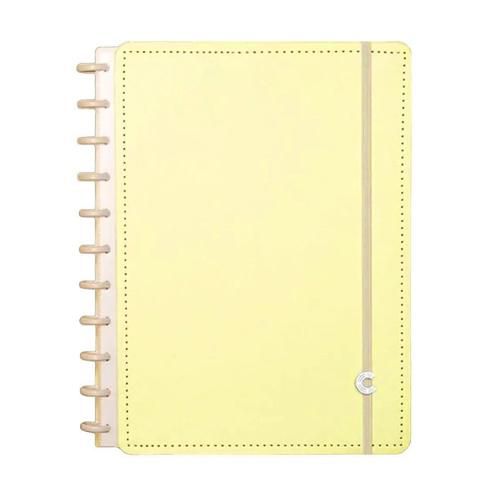 Caderno Inteligente Amarelo Pastel Tam Medio