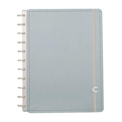 Caderno Inteligente Azul Pastel Tam Grande