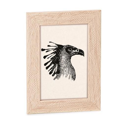 Porta retrato de poliestireno bege 10x15 cm