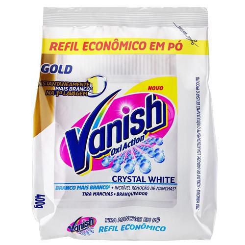 Vanish Crystal White Refil Econômico Pó - 400g