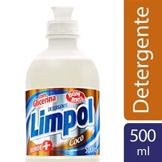 Detergente liquido Limpol coco 500ml - Bombril