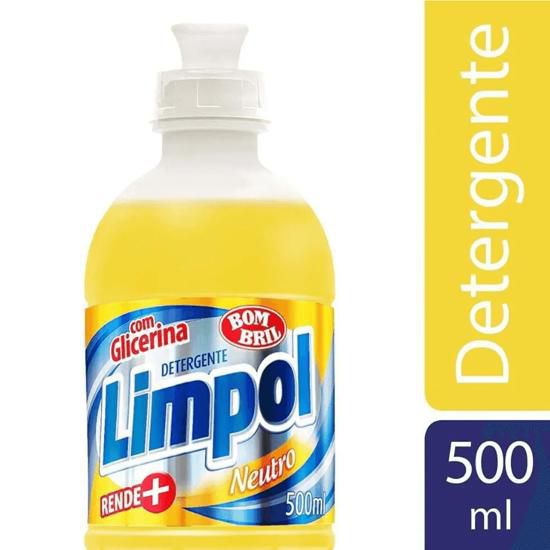 Detergente Líquido Limpol Neutro 500ml - Bombril