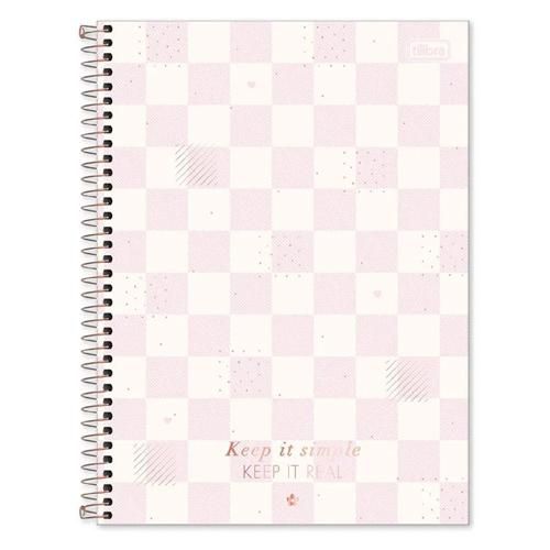 CADERNO ESPIRAL 1/4 SOHO 80 FOLHAS TILIBRA