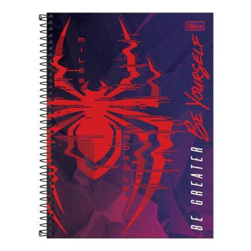 Caderno Universitário 1 Matéria Spider-Man Game Tilibra