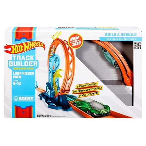 Hot Wheels Track Builder – Conjunto de Loop com Propulsor Mattel