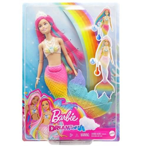 Boneca Barbie Dreamtopia Muda de Cor Mattel - GTF89