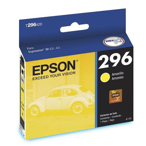 Cartucho Epson T296420 Amarelo Original